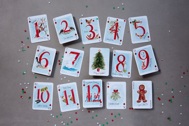 Watercolor Playing Cards by Fort52 - 12 Days of Christmas