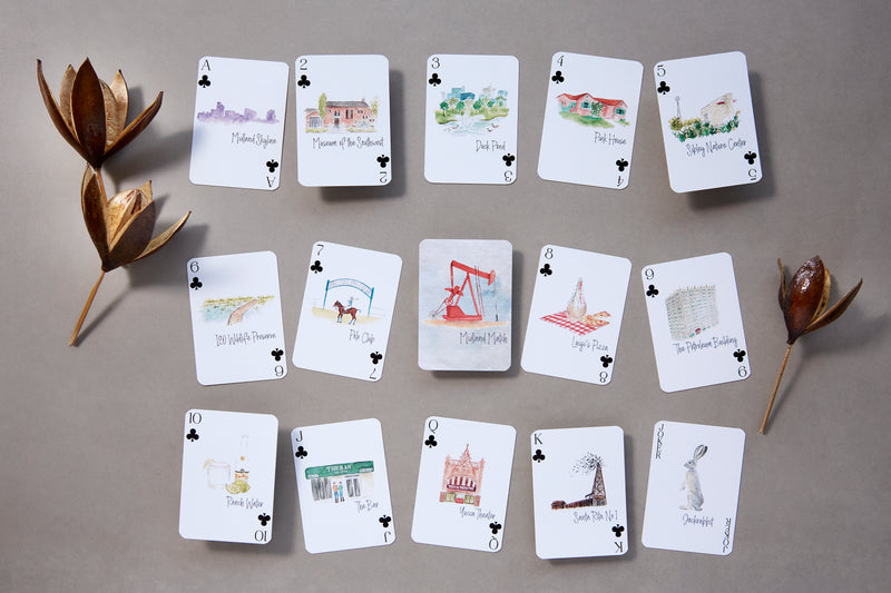 Watercolor Playing Cards by Fort52 - Midland Match