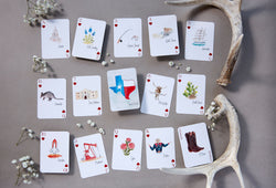 Watercolor Playing Cards by Fort52 - Texas Trick
