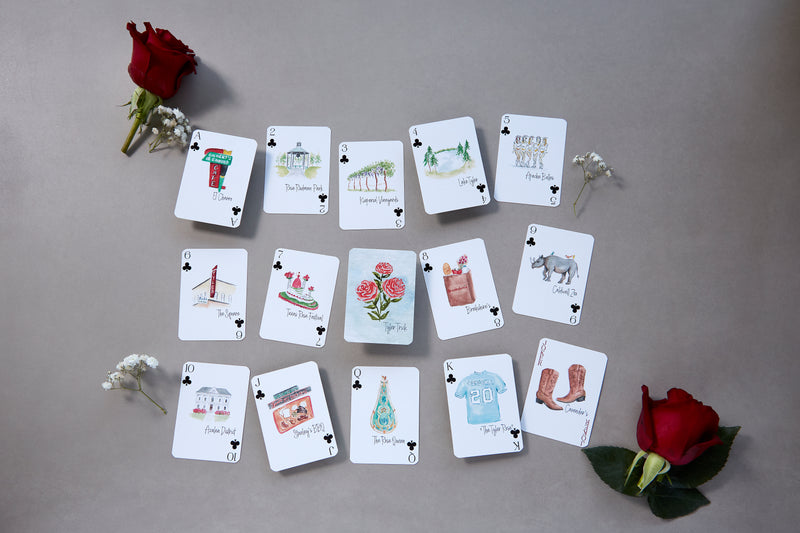 Watercolor Playing Cards by Fort52 - Tyler Trick
