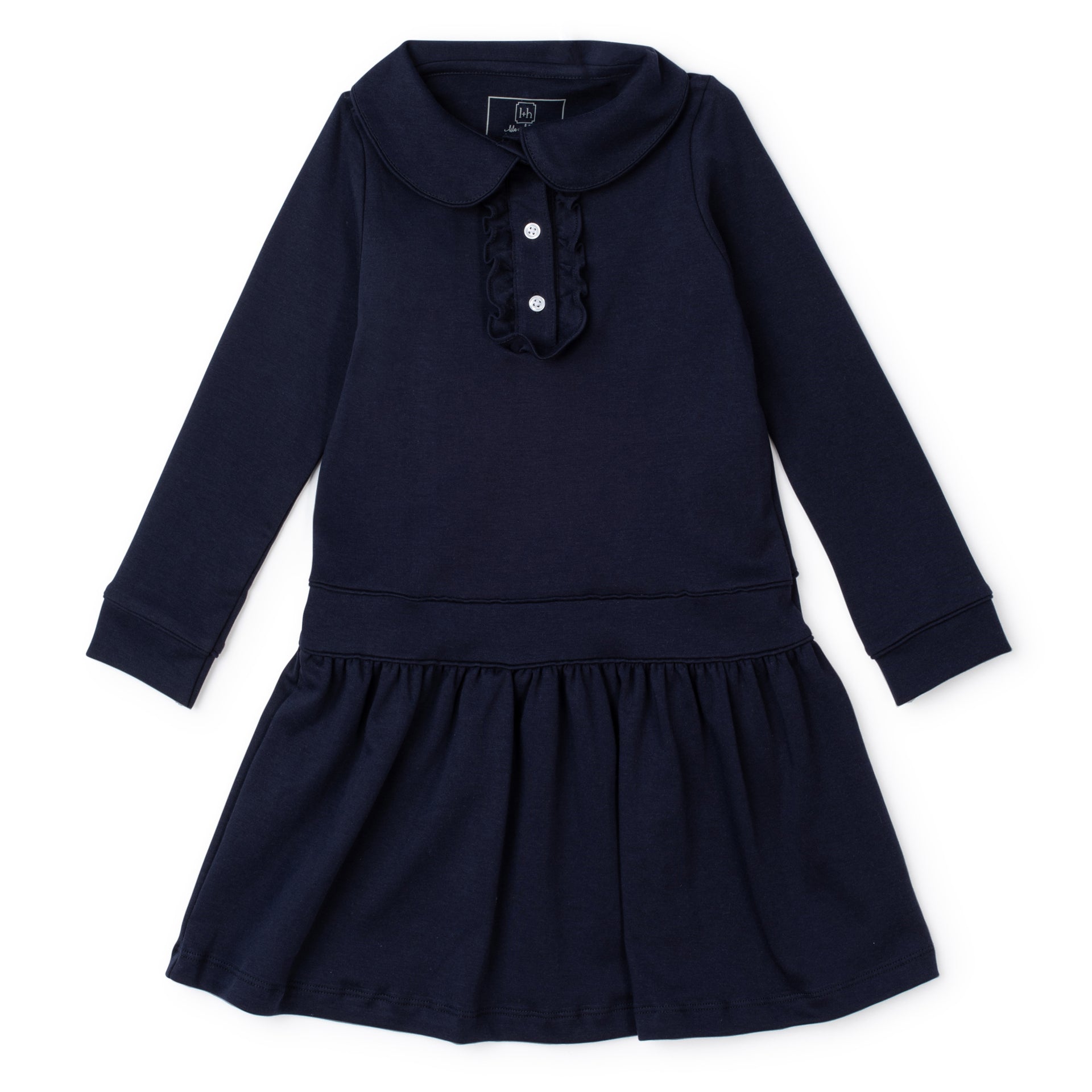 Lila and Hayes Hattie Girls' Dress in Navy at Nordstrom, Size 9