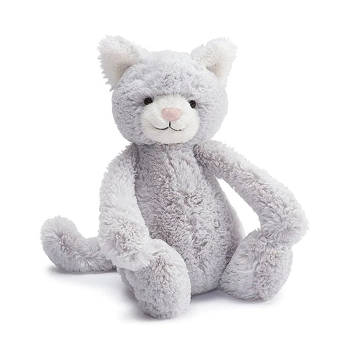 Bashful Grey Kitten Medium by Jellycat