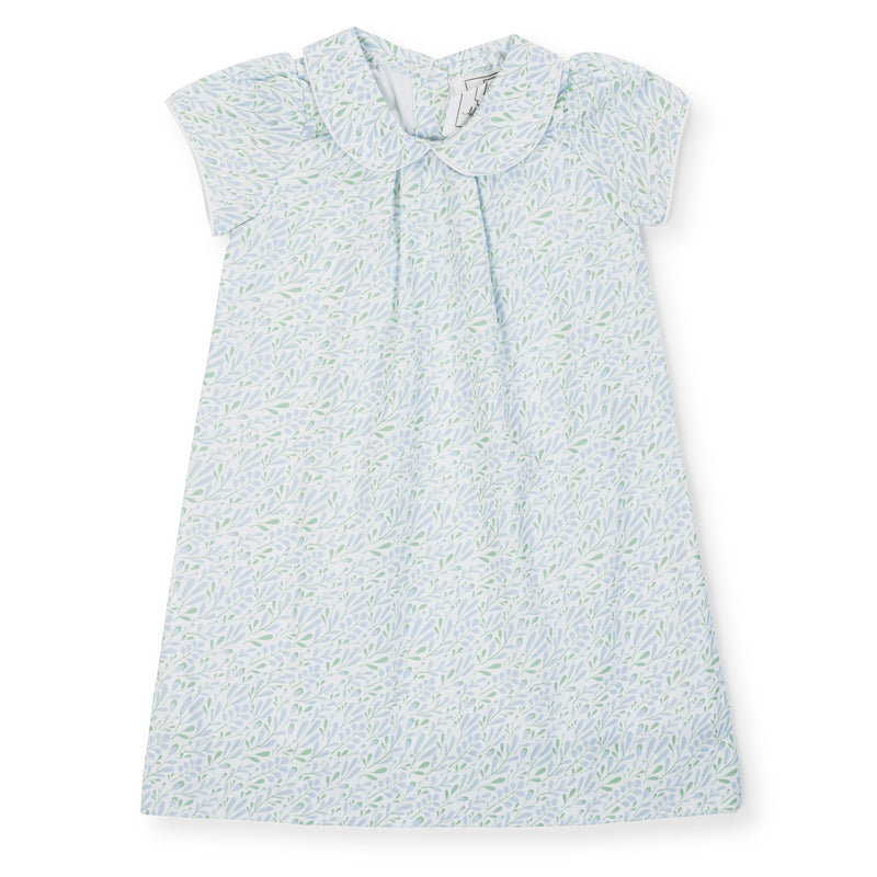 SALE Kate Girls' Woven Pima Cotton Dress - Pastel Blooms