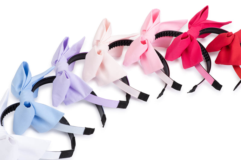 Headband Bow by The Bow Next Door - Light Pink