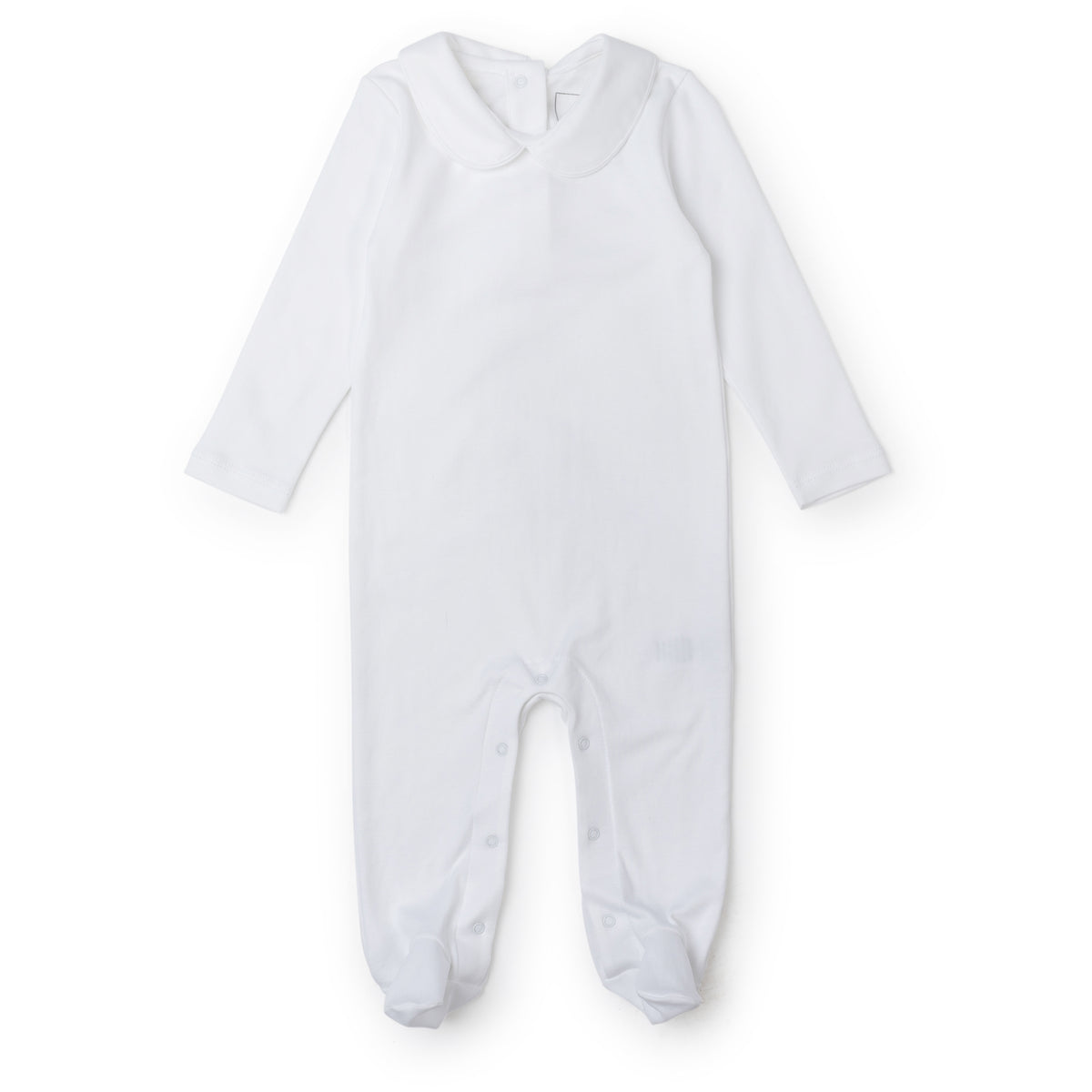 Everyday Lane Footed Romper White Kidswear