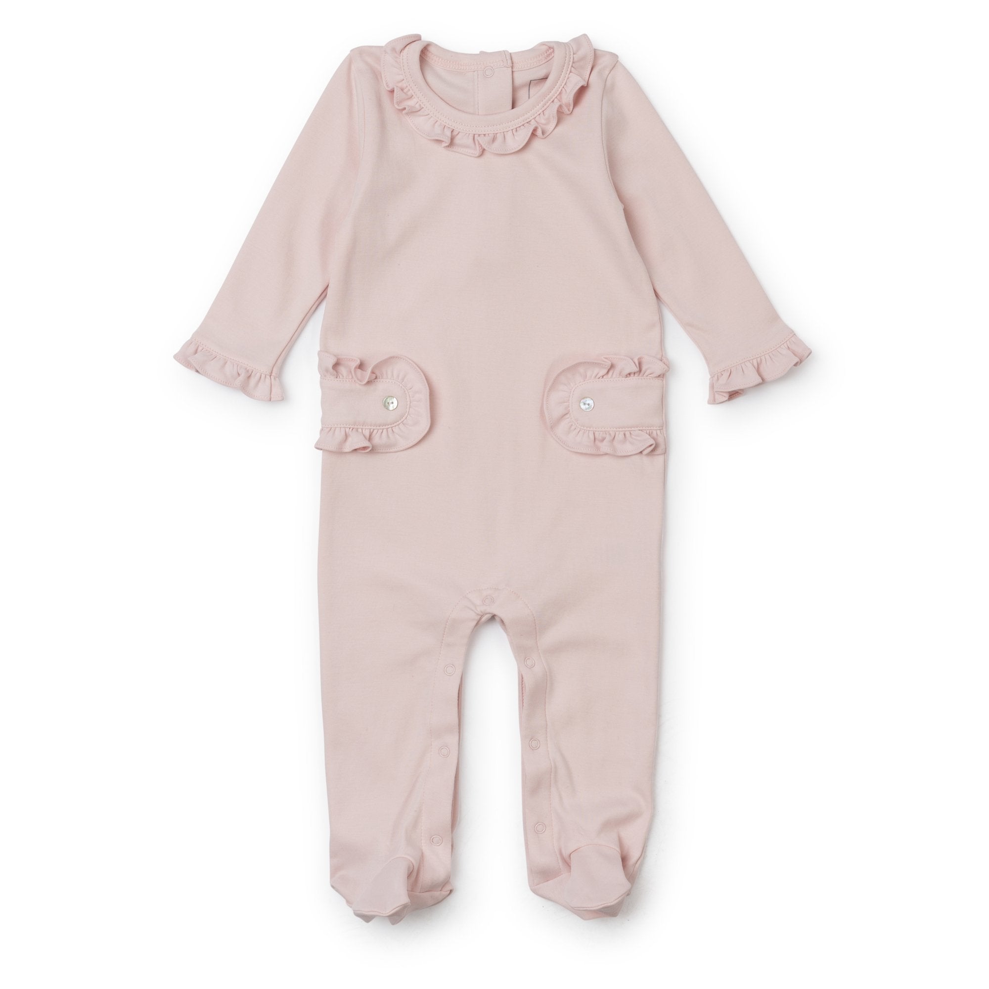 Lucy Romper for Girls - Light Pink