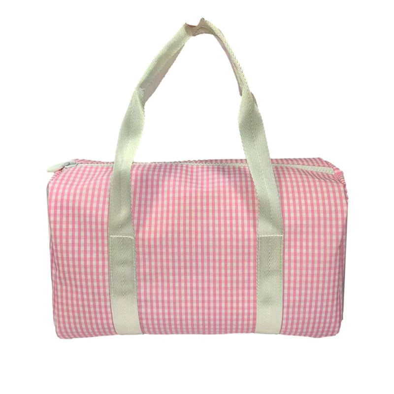 Mini Packer Duffle Gingham Pink by TRVL Design