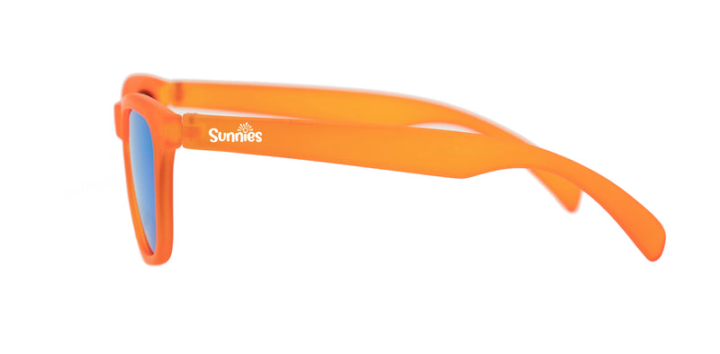 Sunnies Shades Kids Sunglasses - Chillin Like a Villain (orange)