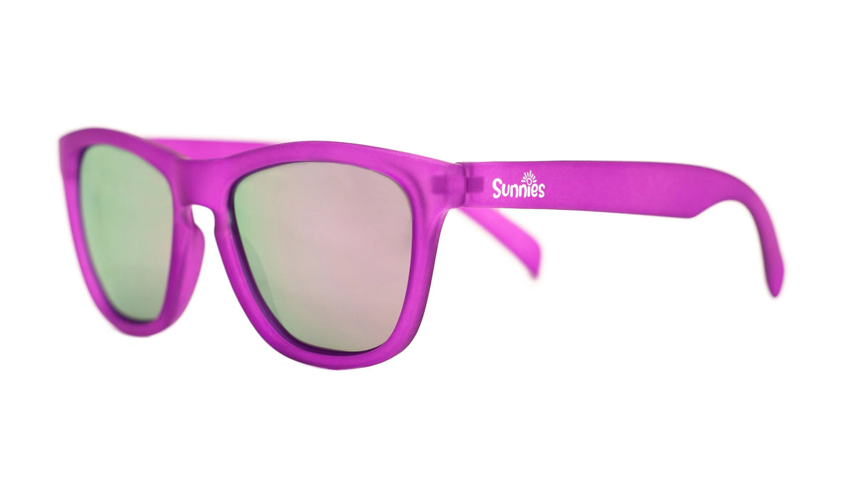 Everyday Sunnies Shades Kids Sunglasses - Not My Gumdrop Button (purple) Kidswear