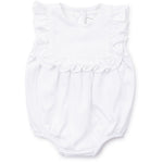 Pearl Girls' Bubble - White kids outfit in premium cotton