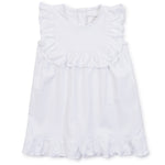 Piper Girls' Dress - White kids outfit in premium cotton
