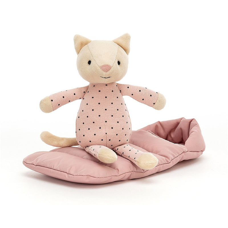 Sleeping Bag Snuggler Cat by Jellycat – Lila + Hayes
