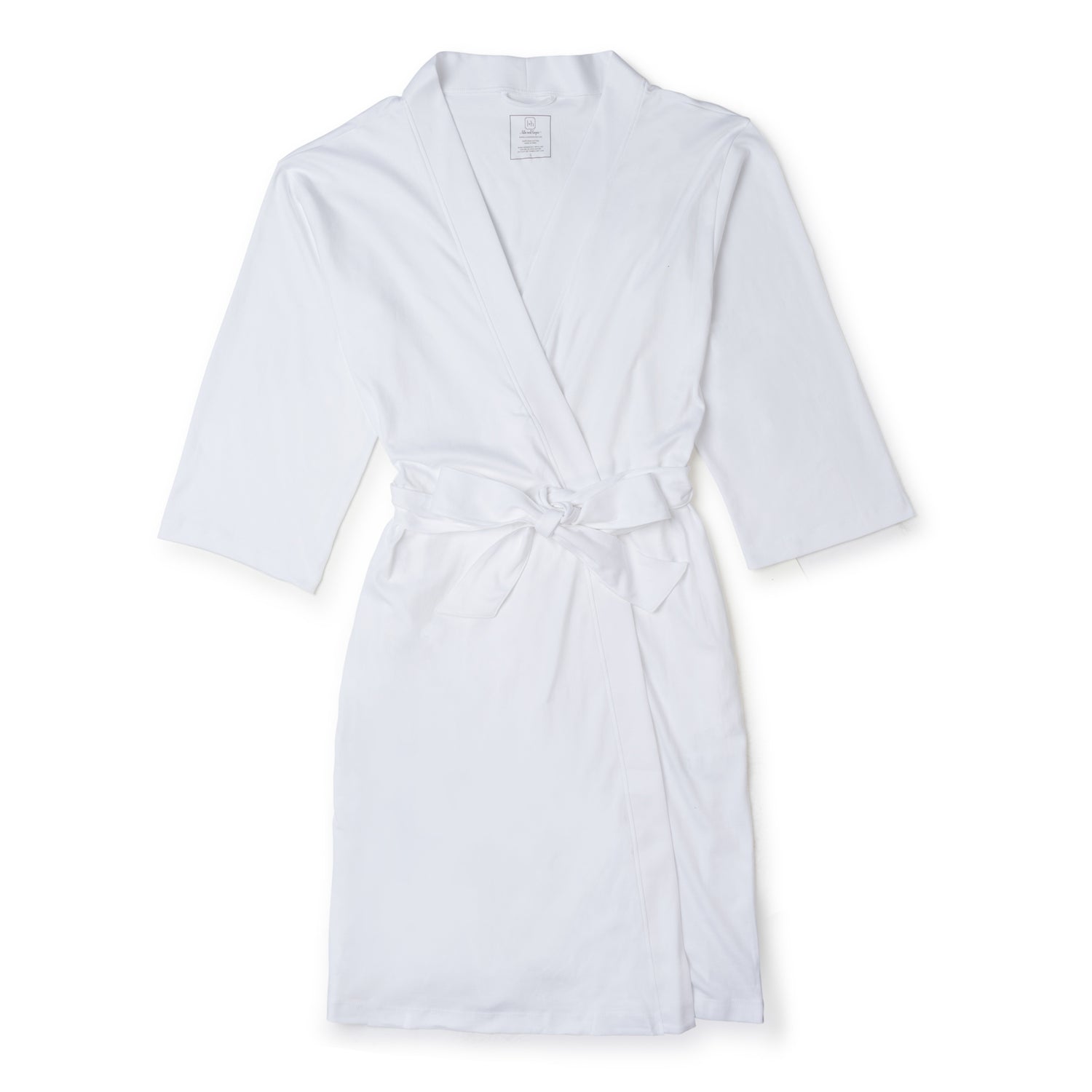 Sassy Women's Pima Cotton Spa Wrap White