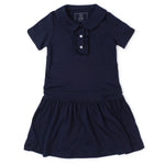 Sydney Girls' Dress Navy kids outfit in premium cotton