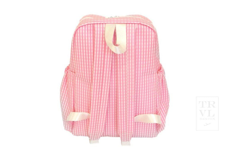 Backpacker Gingham Pink by TRVL Design