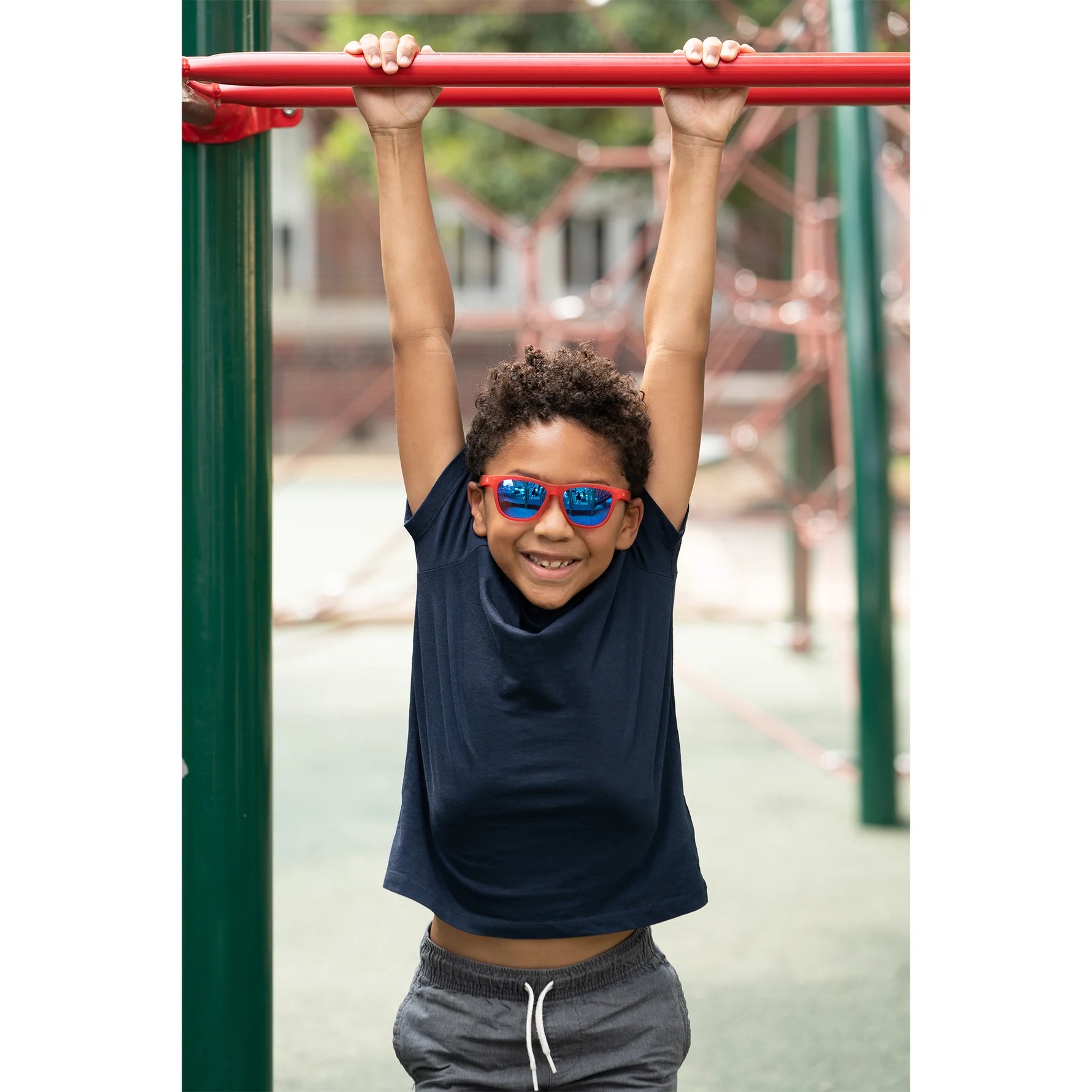 Buy Sunnies Shades Kids Sunglasses - Red White BOOM! kids clothing online