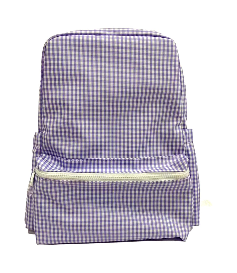 Backpacker Gingham Lilac by TRVL Design
