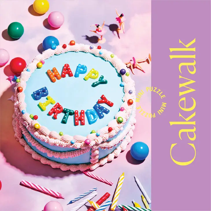 Cakewalk/Happy Birthday Mini Puzzle by Pieceworks Puzzles