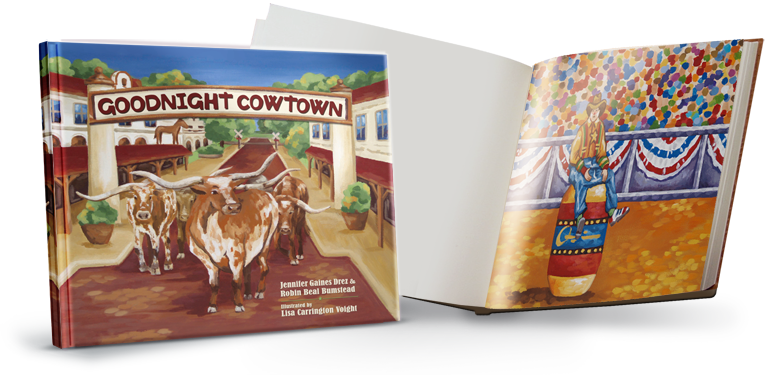 Goodnight Cowtown Hardback Book stylish kids outfit collection