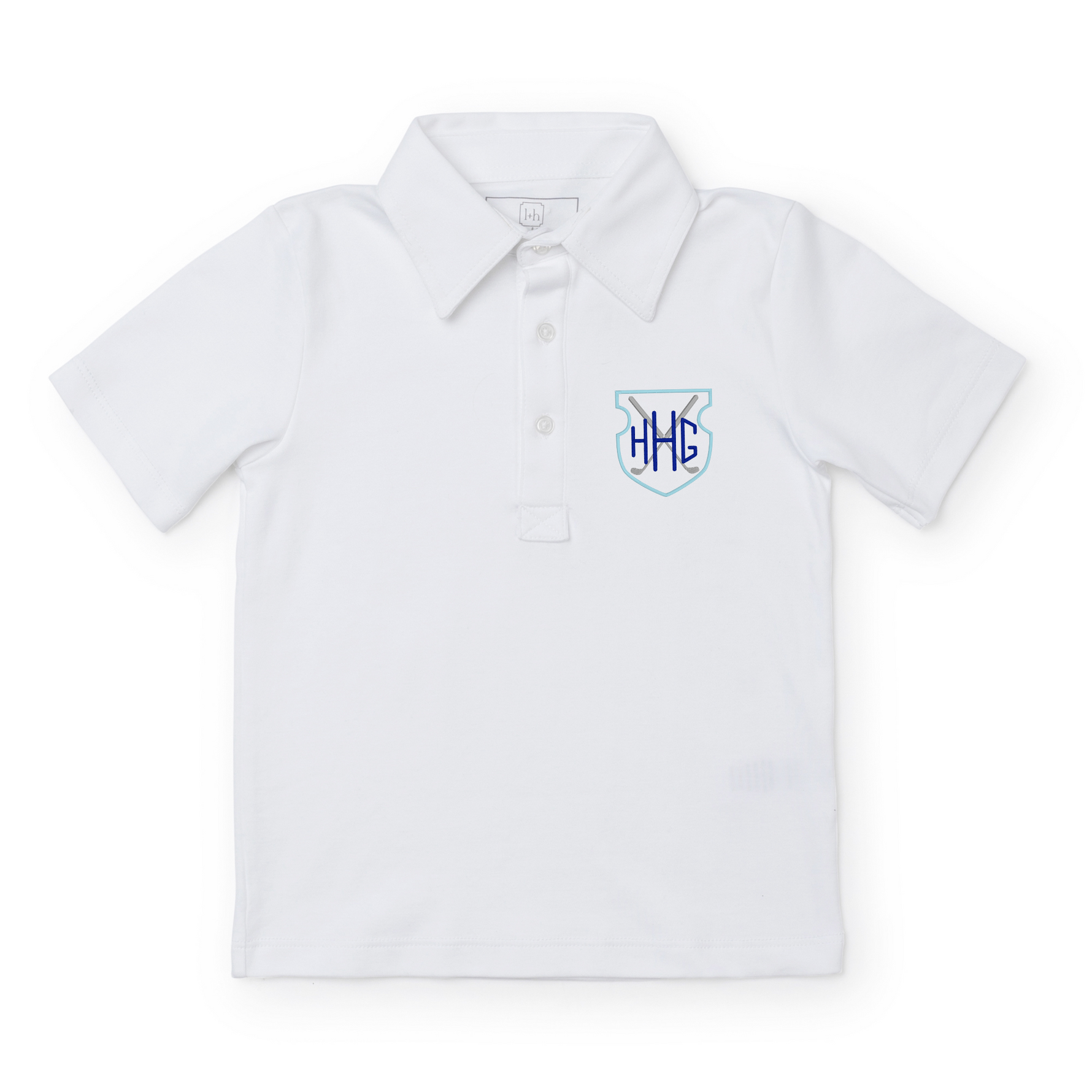 Griffin Boys' Pima Cotton Polo Golf Shirt White dress for girls premium quality