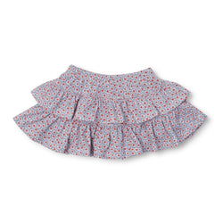 SALE Maggie Girls' Tiered Pima Cotton Skirt - Firework Floral