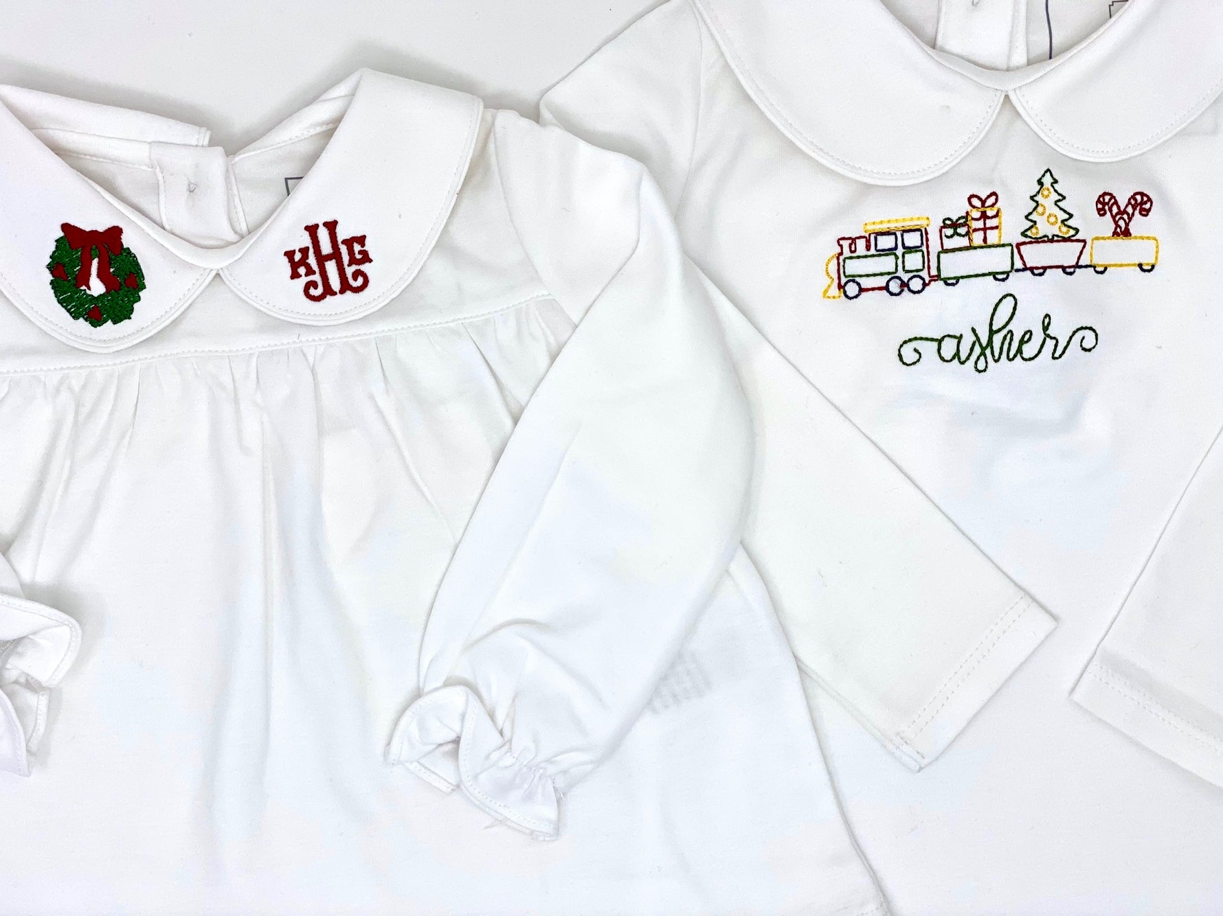 Buy Morgan Longsleeve Peter Pan Collar Top kids clothing online
