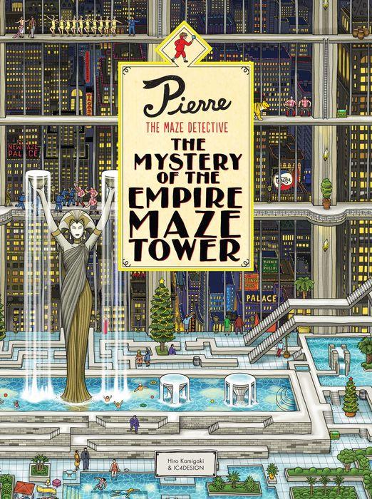 SALE Pierre the Maze Detective - The Mystery of the Empire Maze Tower Hardcover Book